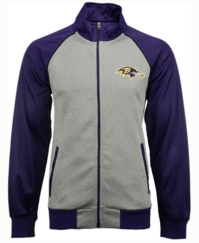 G-III Sports Men's Baltimore Ravens Throwback Track Jacket