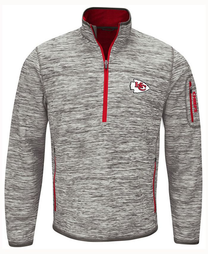 G-III Sports Men's Kansas City Chiefs Fast Pace Quarter Zip