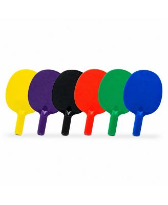 Unbreakable Table Tennis Paddles Waterproof Weather Resistant Indoor Outdoor Easy Grip Multiple Colors