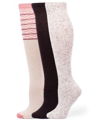 Women's 3-Pack Knee High Boot Socks US00235S	