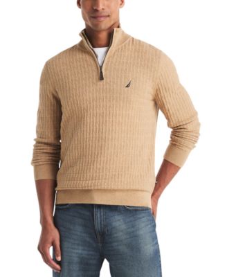 Men's Classic Fit Quarter Zip Sweater