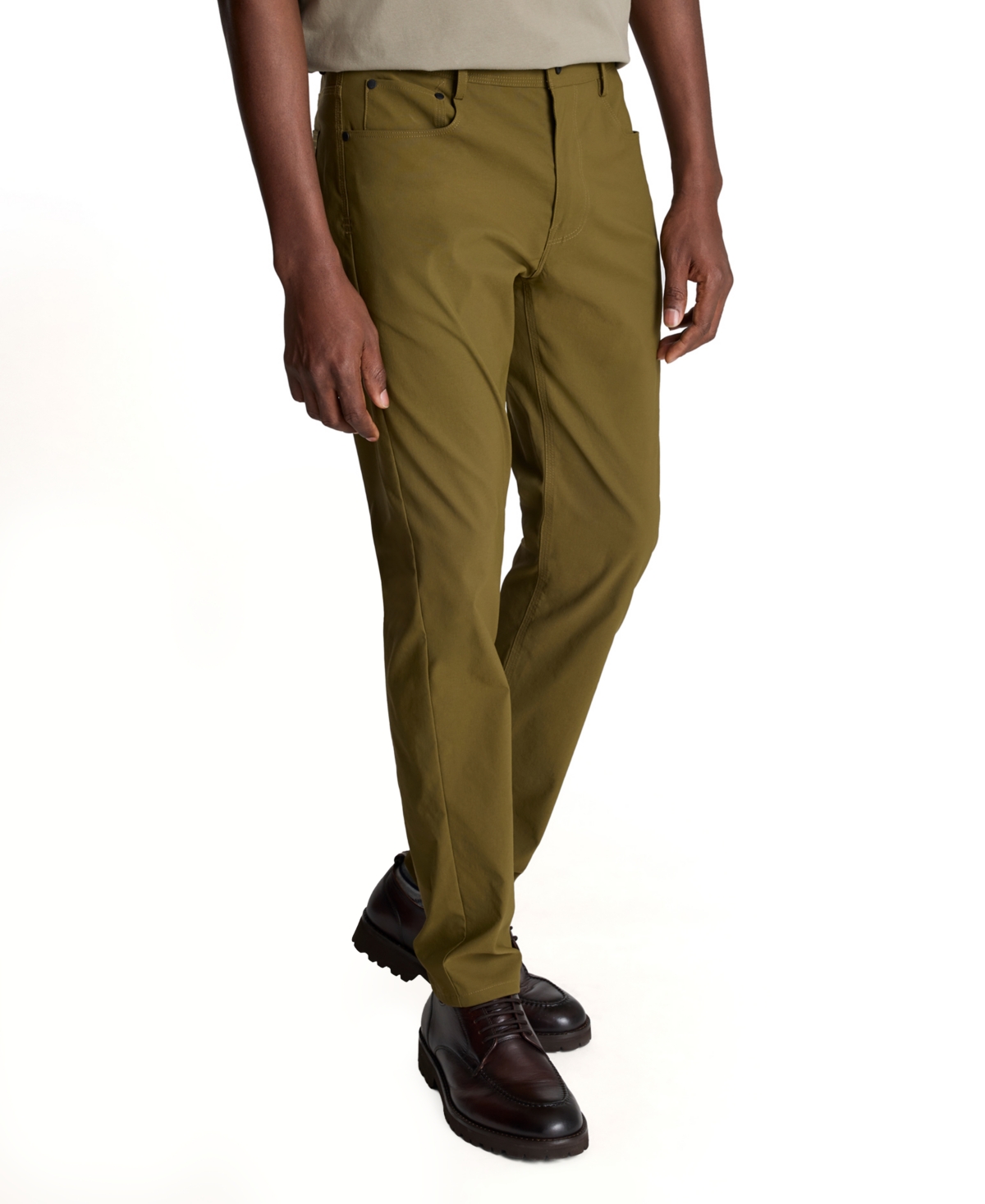Kenneth Cole Men's Slim-Fit Stretch Casual Pants
