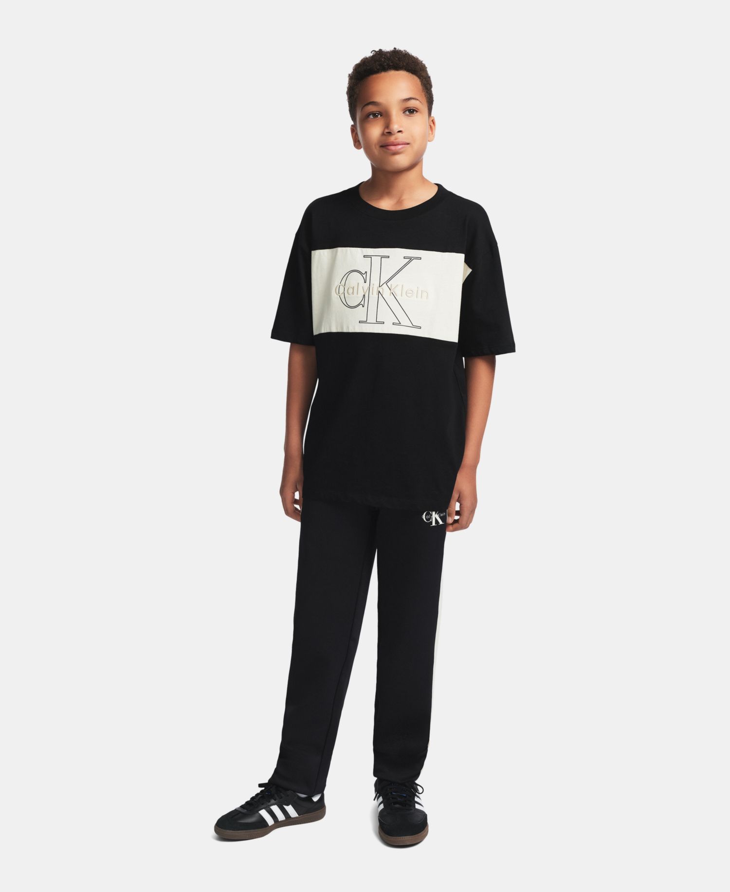 Boys' 8-20 Embroidered Short-Sleeve T-Shirt