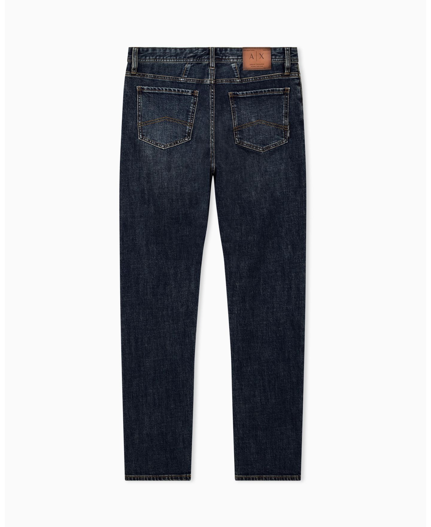Мужские эластичные джинсы скинни A|X Armani Exchange J66, цвет: Синий джинсовый — фото 3