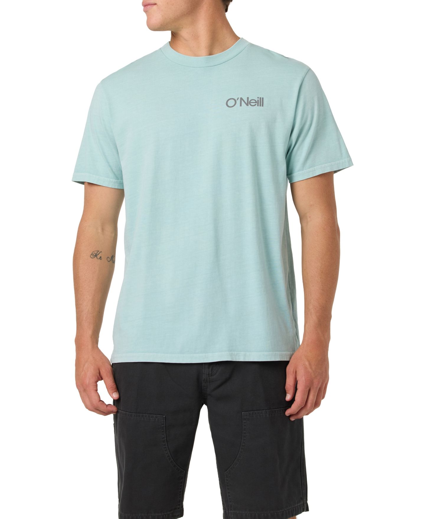Мужская футболка O'Neill Cubed Graphic Short-Sleeve, цвет: Зелёный — фото 2