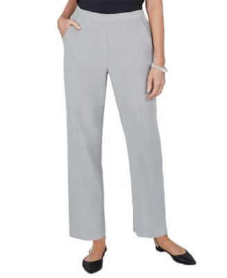 Women's Corduroy Straight-Leg Pull-On Pants