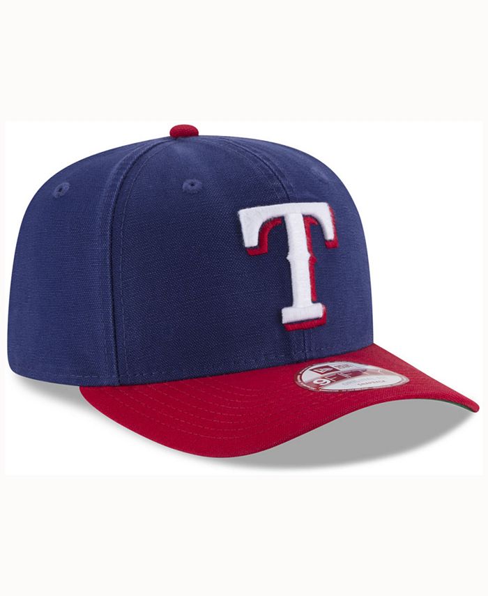 New Era Texas Rangers Vintage Washed 9FIFTY Snapback Cap - Macy's