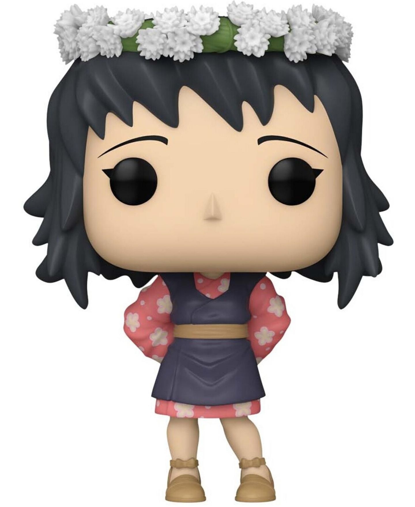 Детская фигурка Funko POP! Demon Slayer Makomo, Flower Headdress 3.55" Vinyl, от 3 лет, цвет: Open Miscellaneous — фото 1