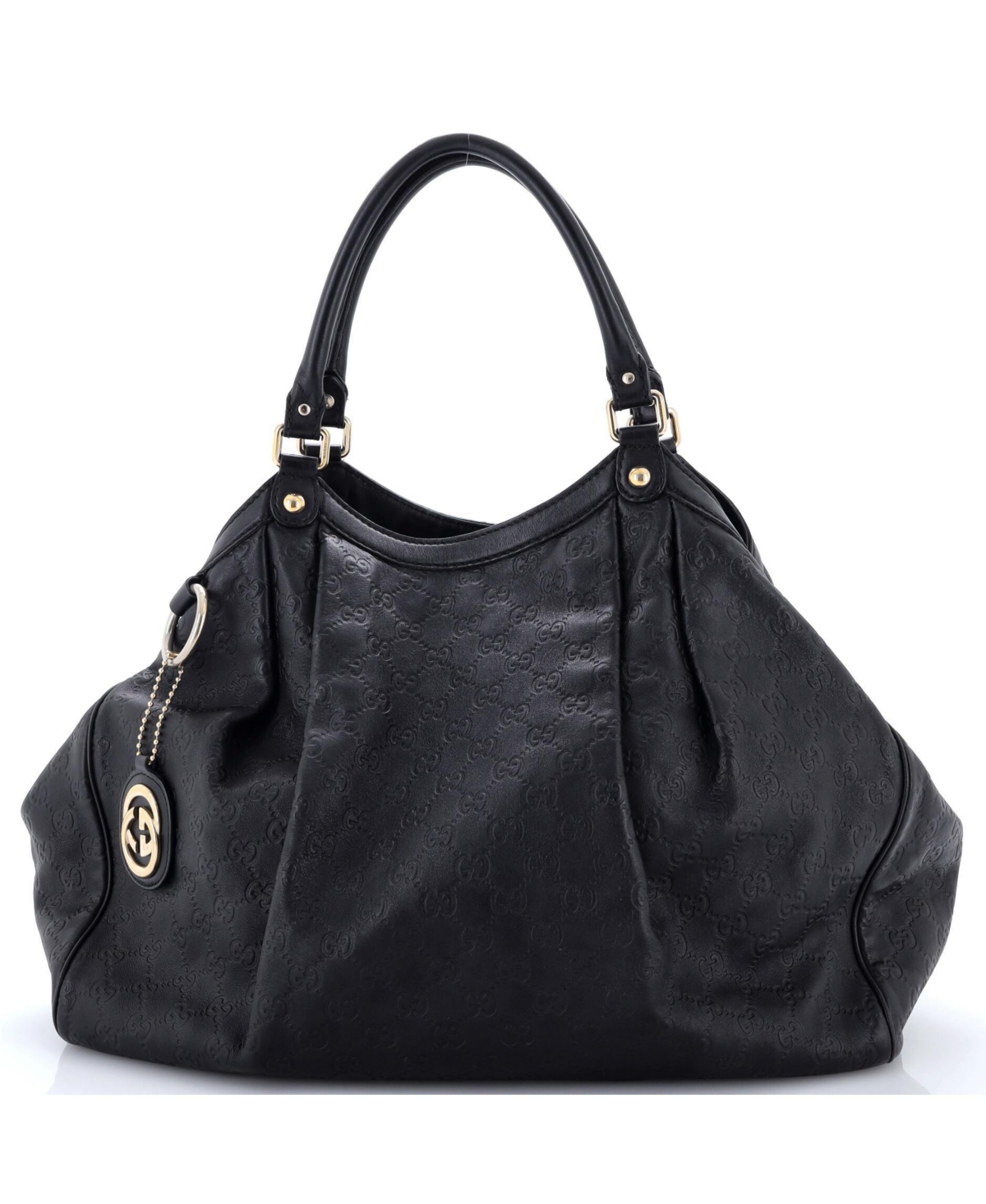 Pre-Owned Gucci Large Sukey Tote Guccissima Leather
