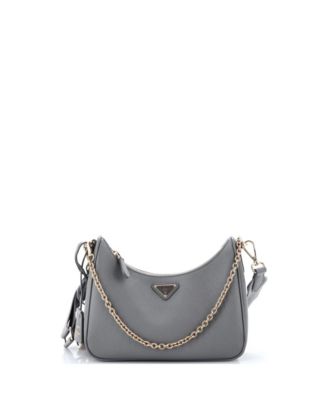 Small Re-Edition 2005 Shoulder Bag Saffiano Leather
