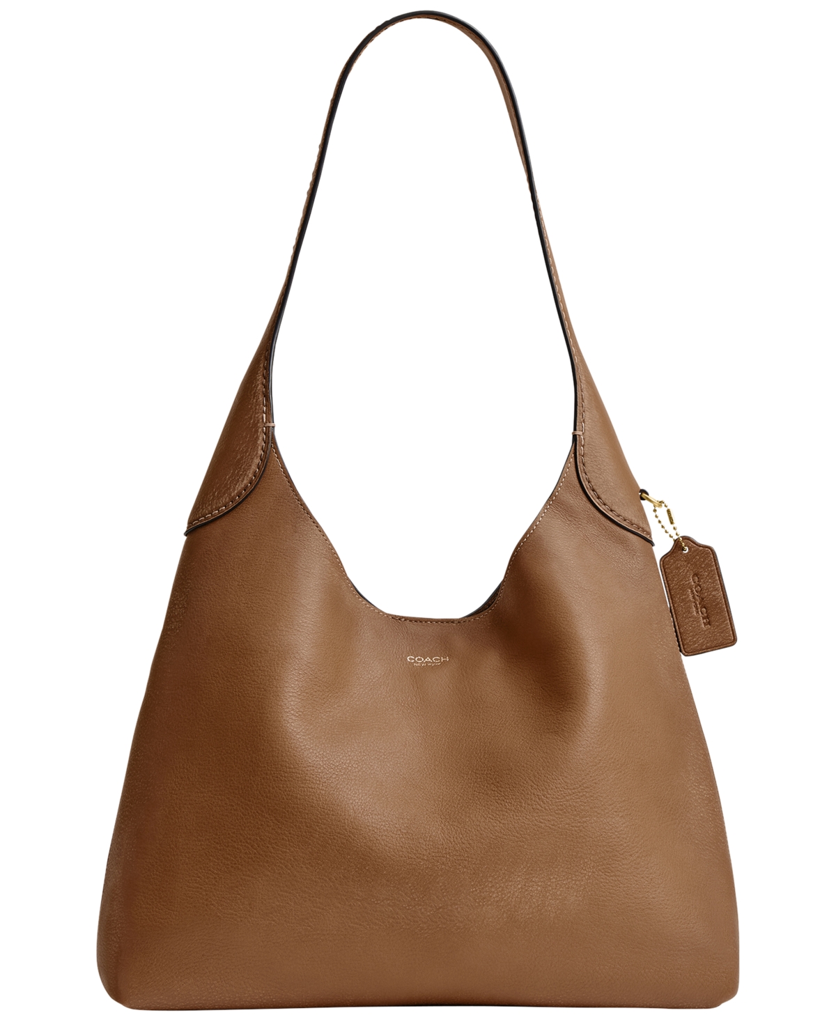 Coach Brooklyn Medium Minimalist Leather Shoulder Handbag 34