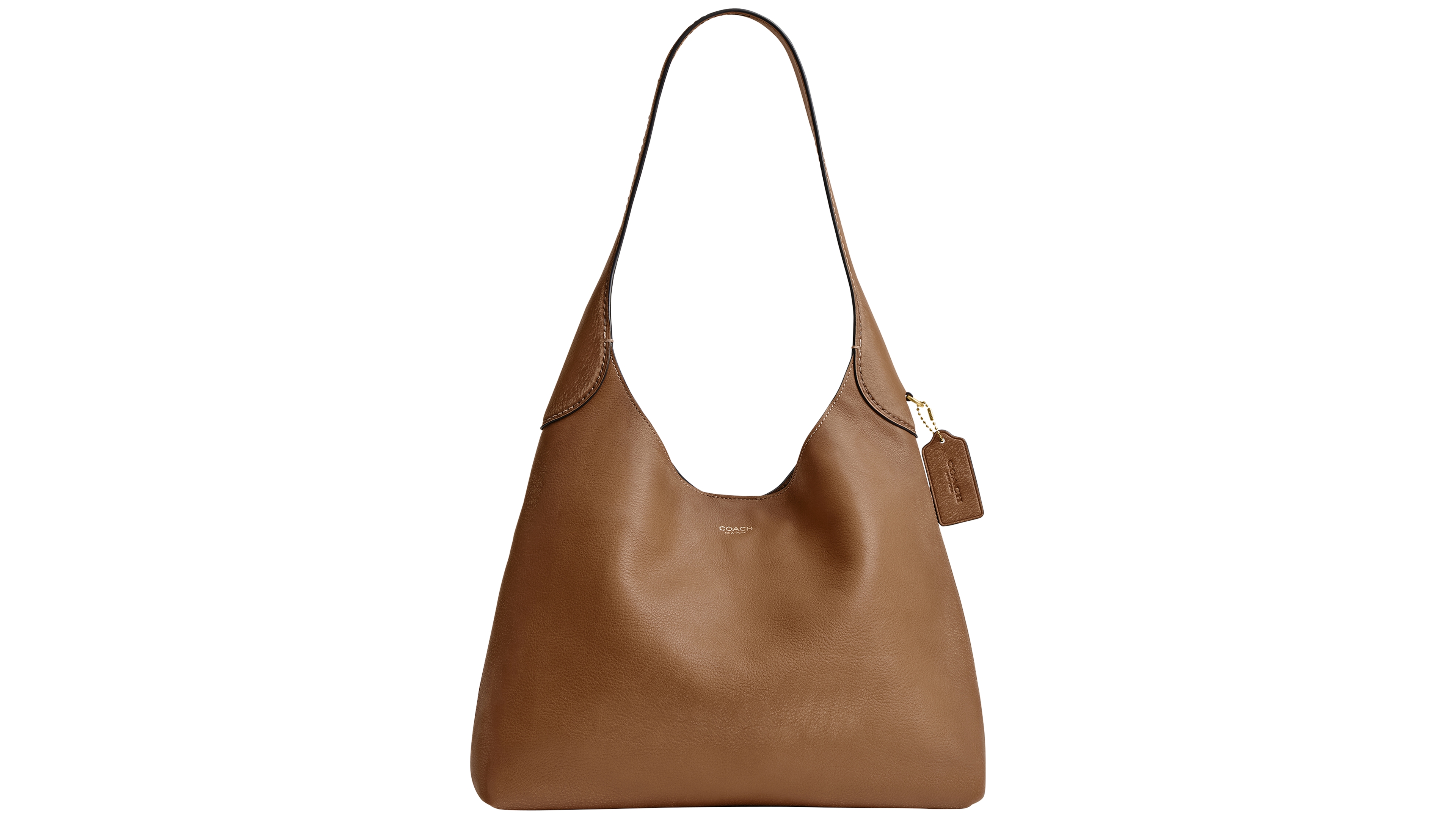 Coach Brooklyn Medium Minimalist Leather Shoulder Handbag 34