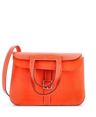 Pre-Owned Hermes 31 Halzan Bag Clemence