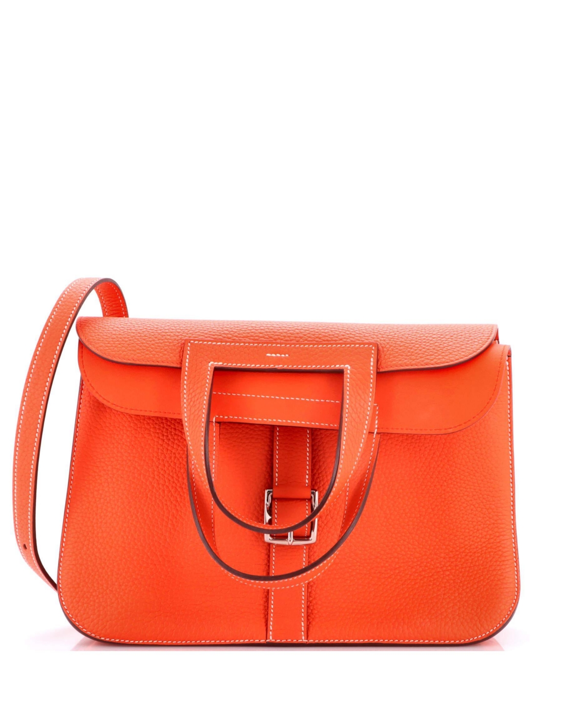 Pre-Owned Hermes 31 Halzan Bag Clemence - Orange