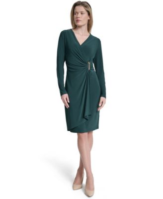 Women's V-Neck Wrap Dress