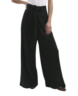 Women's Athena Short Tie Waist Wide Pants