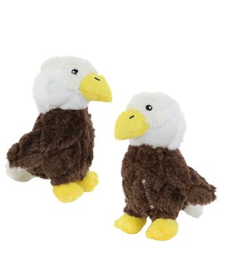 Jr Nature Eagle, Durable Plush Squeaky Dog Toy