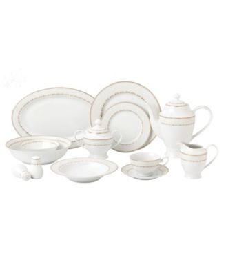 Dinnerware Fine China Service for 8 People-Lia, Set of 57