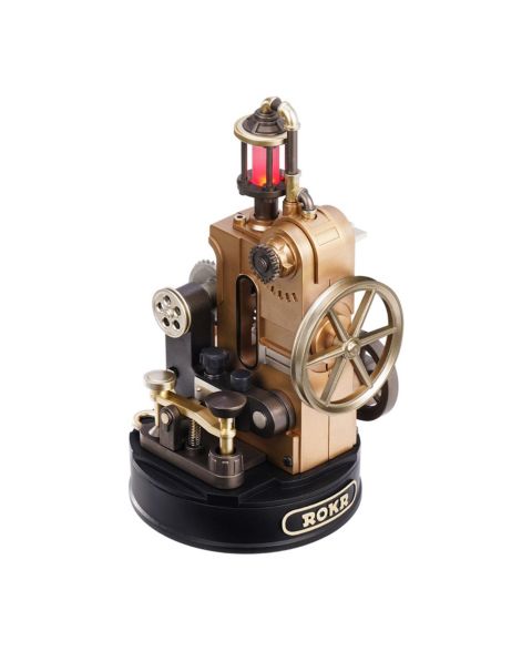 Детские конструкторы Robotime Morse Telegraph Industrial City 60-Piece 3D Puzzle Model Kit, от 14 лет