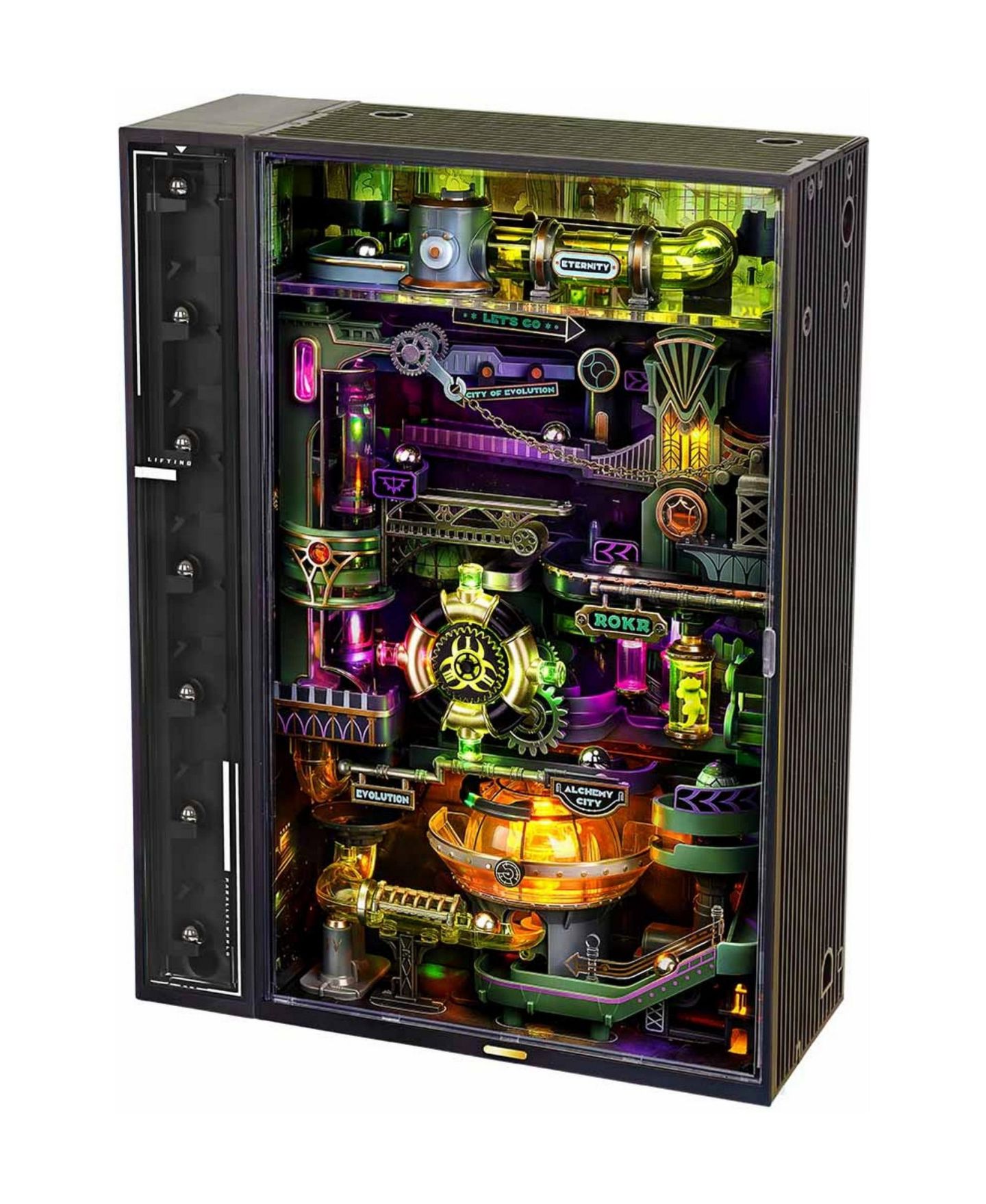 Детский конструктор Robotime Parallel World Alchemy City Electric 3D Puzzle Building Set, Ages 14+ — фото 3