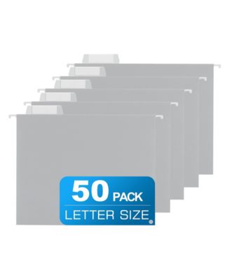 Hanging File Folders Adjustable Tabs Letter Size Expanding Capacity Organizer For Office Home School