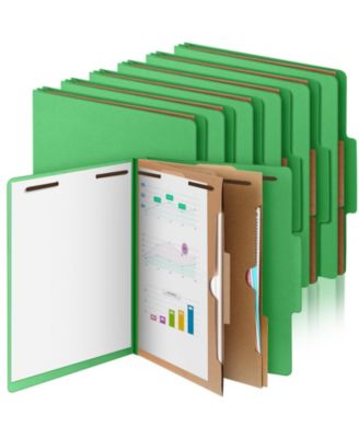 24 Pocket Classification Folders Letter Size Document Organizer