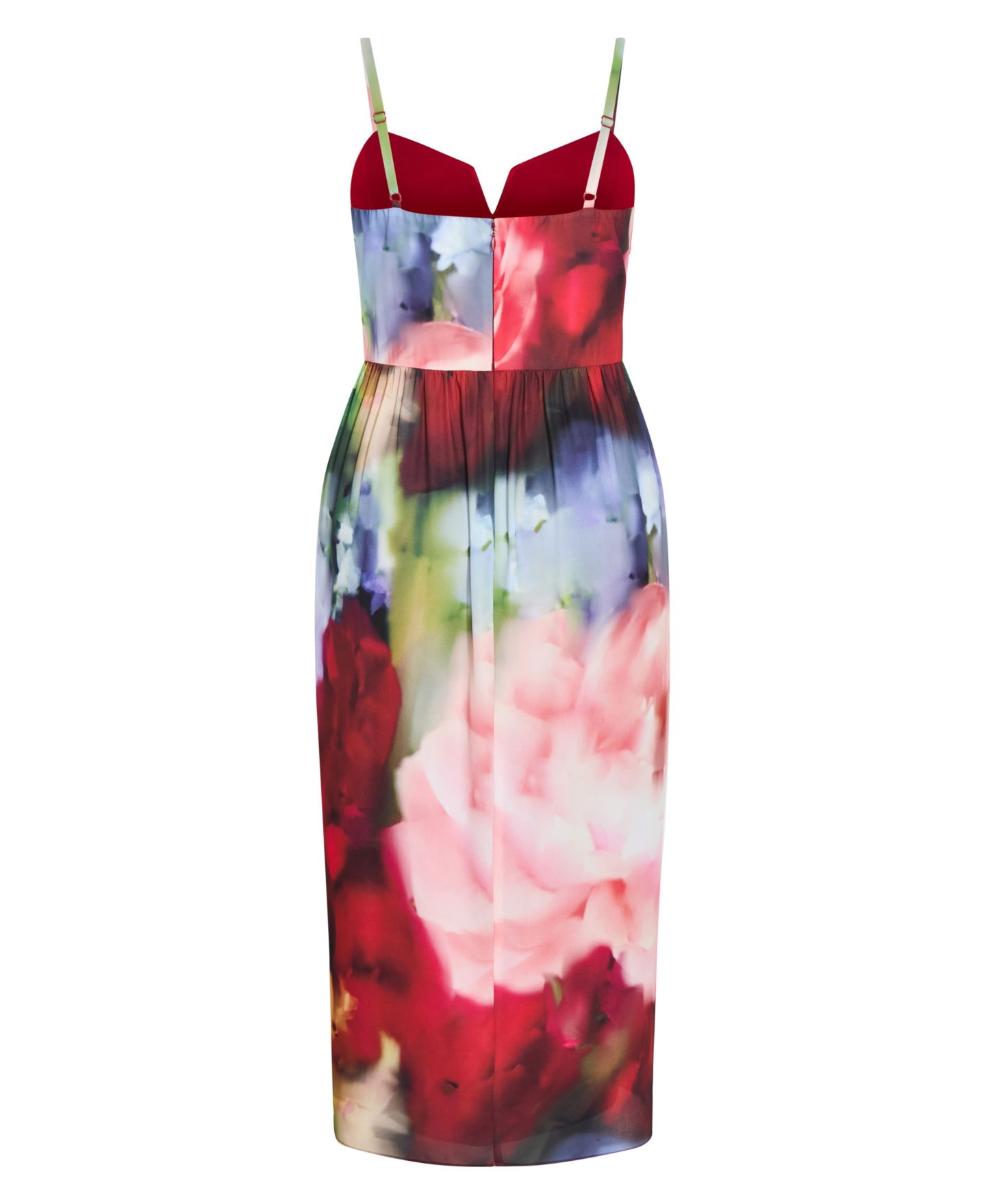 Женское платье CITY CHIC Sassy Floral Print Tulip Midi, цвет: Temptation Fl — фото 6