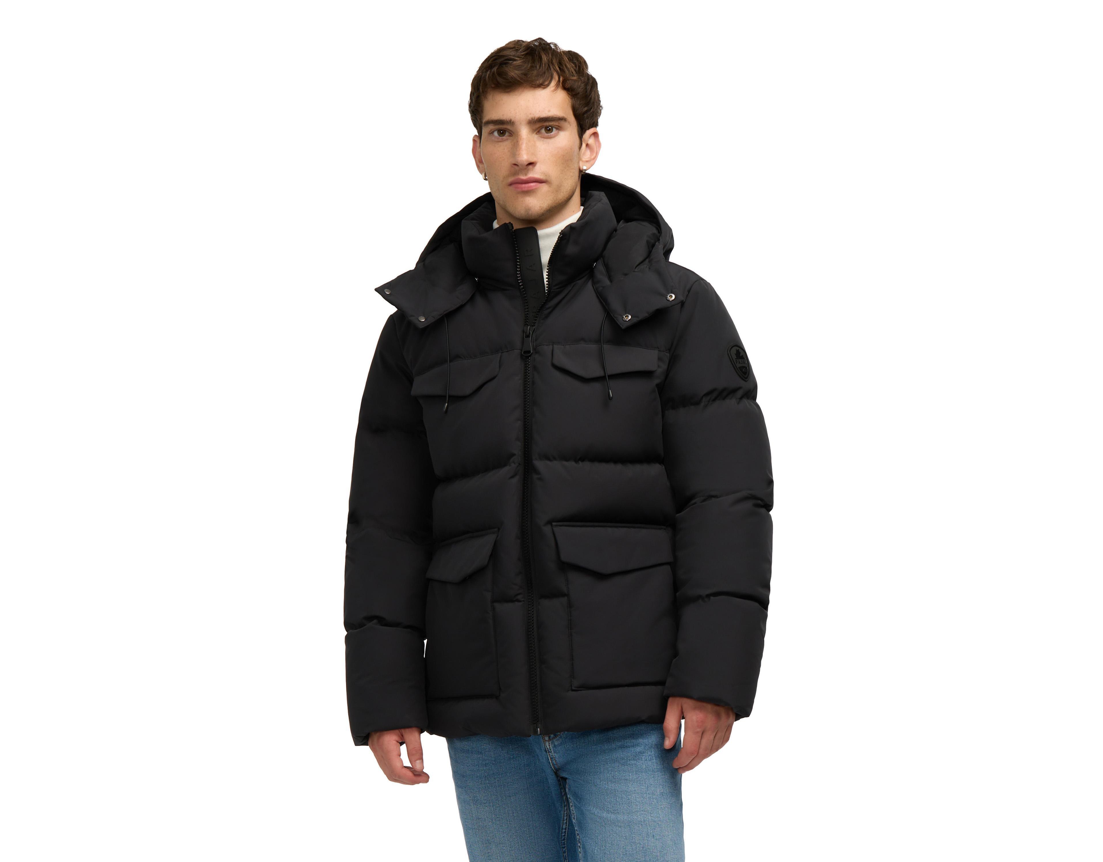 Pajar Men's Men s Miles Midweight Puffer Jacket with Removable Hood