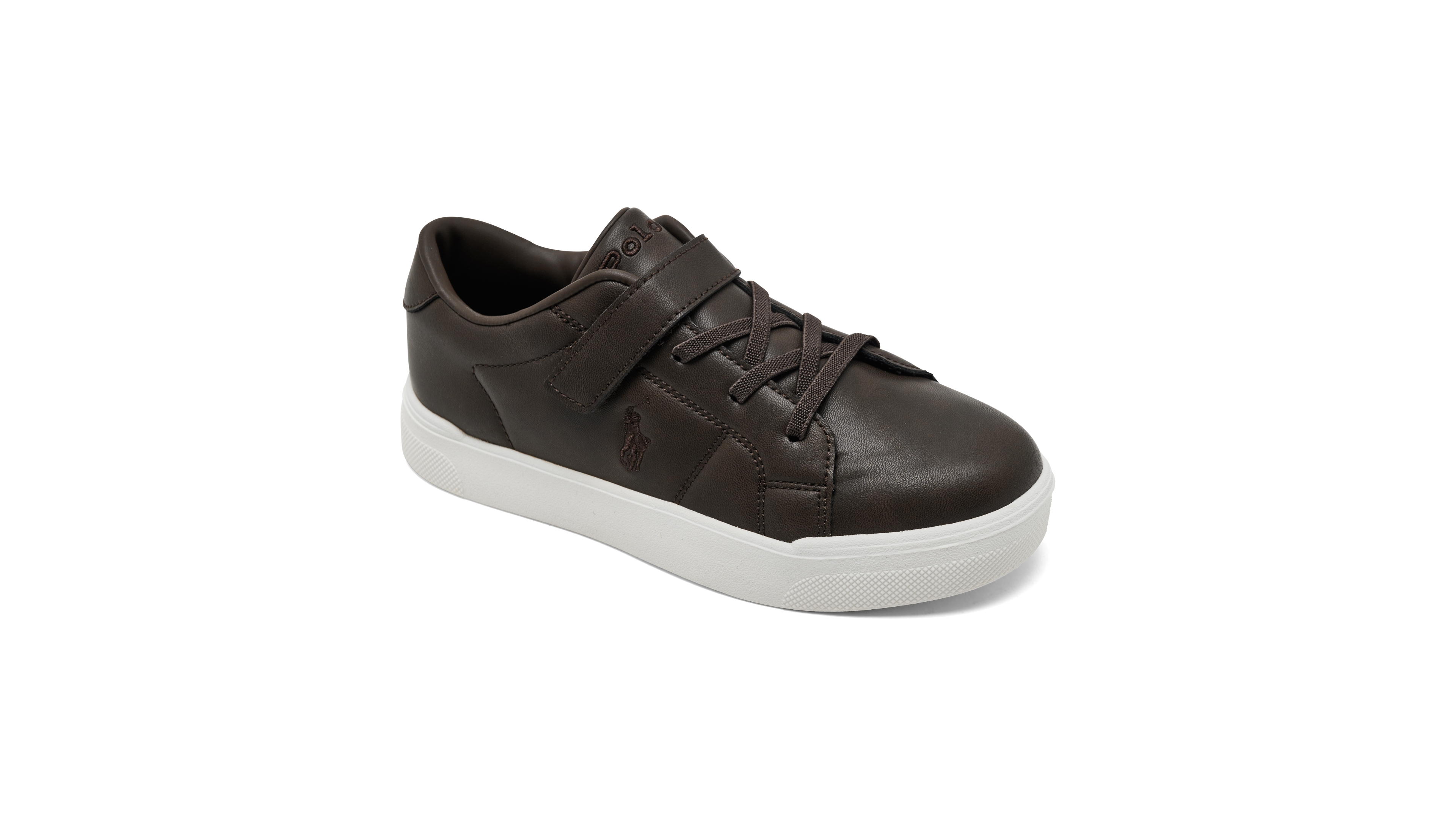 Polo Ralph Lauren Little Kids Sutton Fastening Strap Sneakers from Finish Line