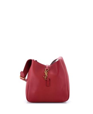 Small Le 5 a 7 Supple Hobo Leather