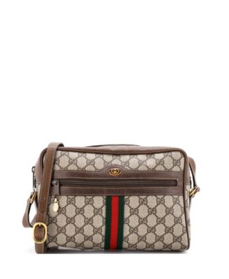 Small Ophidia Shoulder Bag GG Coated Canvas