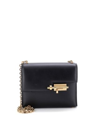 Pre-Owned Hermes Mini Verrou Chaine Bag Box Calf