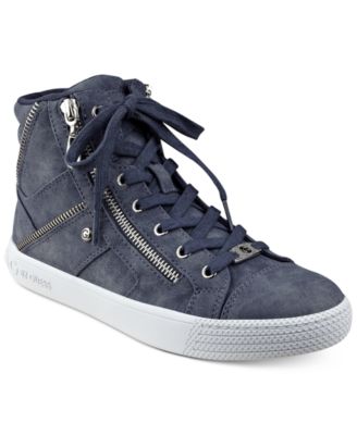 g by guess high top sneakers