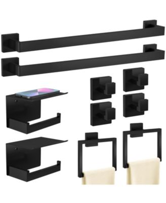 10-Piece 24" Bathroom Accessories Hardware Set
