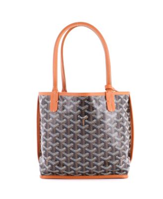 Mini Anjou Reversible Coated Canvas Tote