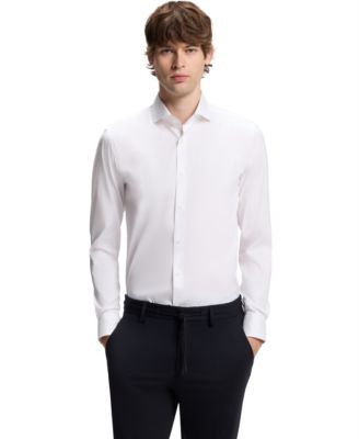 Men's Slim-Fit Easy-Iron Dress Shirt