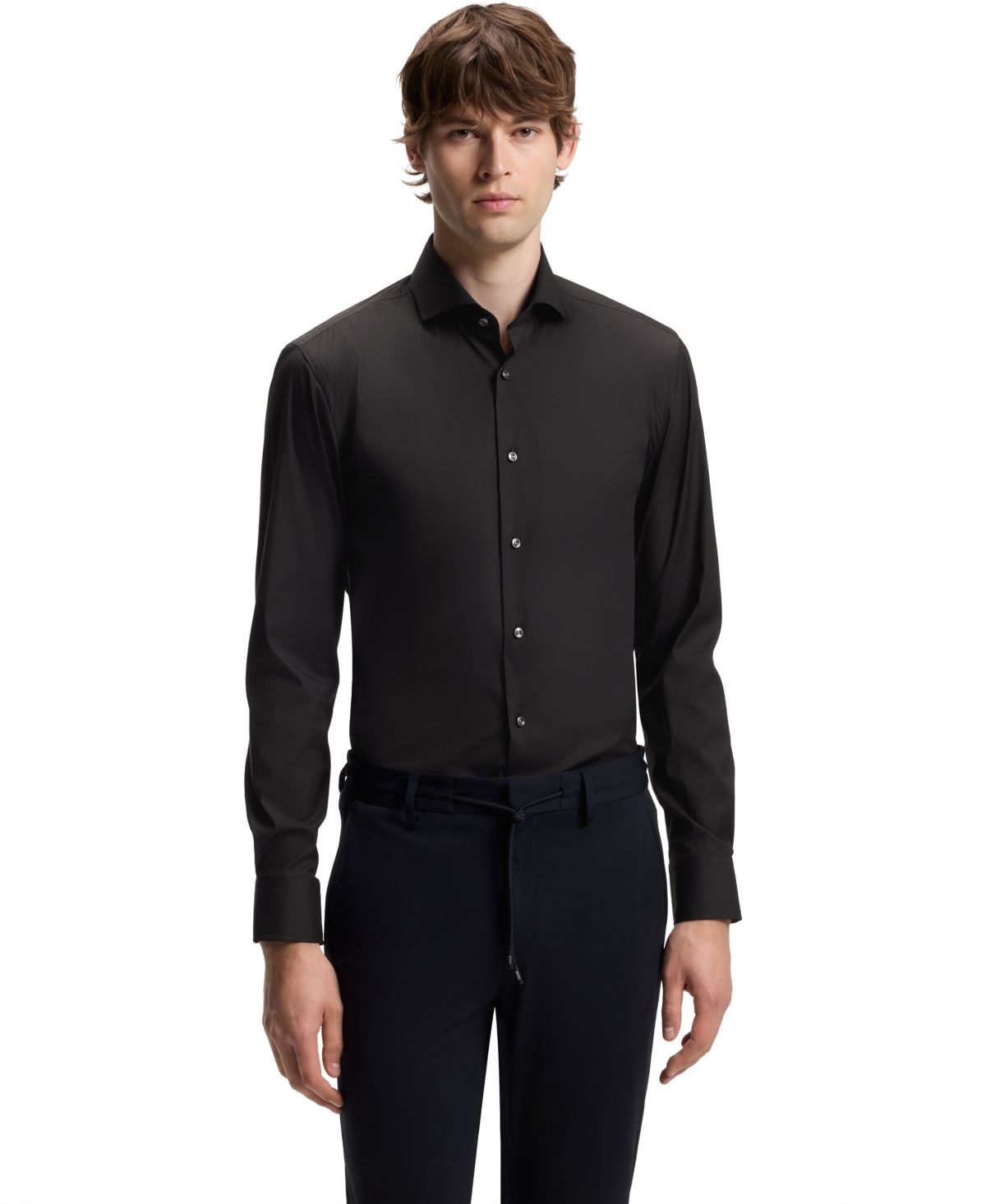 Boss by Hugo Men's Slim-Fit Easy-Iron Dress Shirt