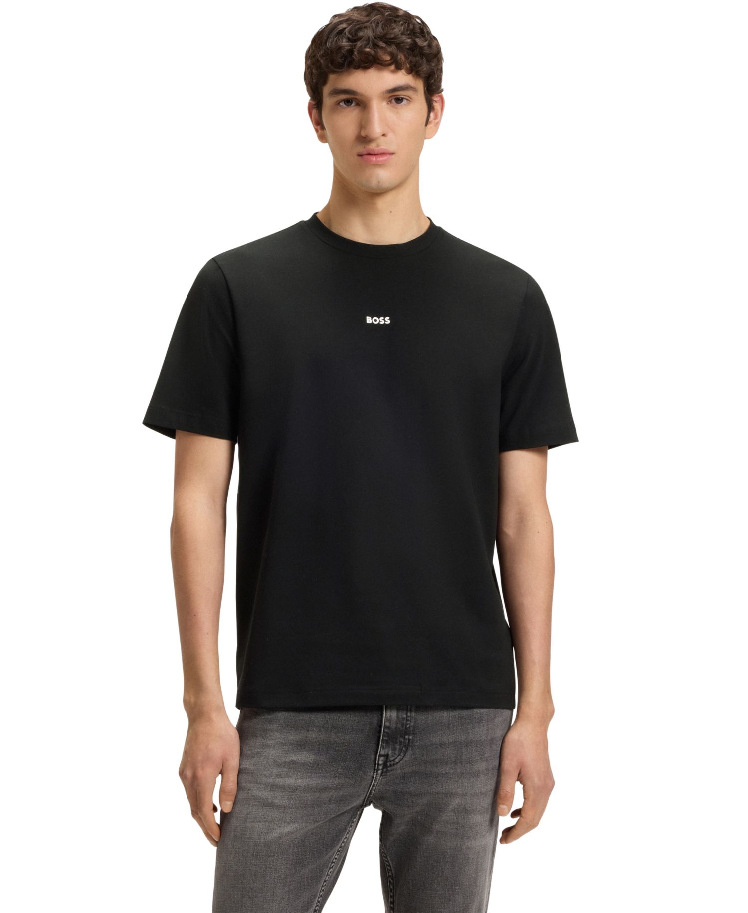 Men's Logo Print Relaxed-Fit T-Shirt