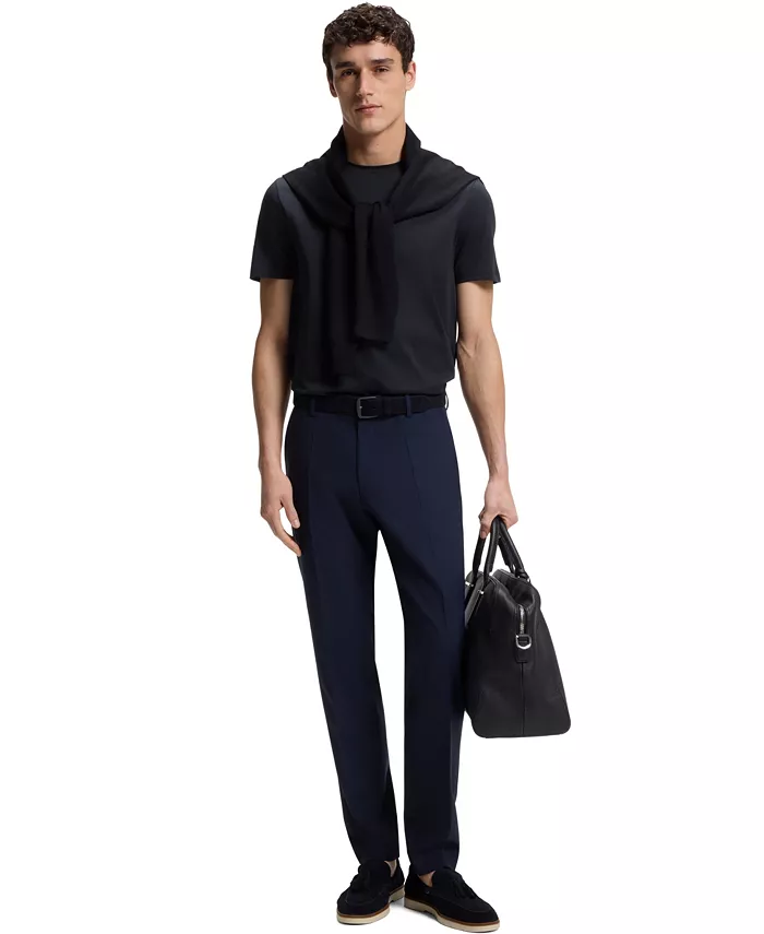 Men's Slim-Fit Mercerized-Cotton T-shirt - thumbnail 6