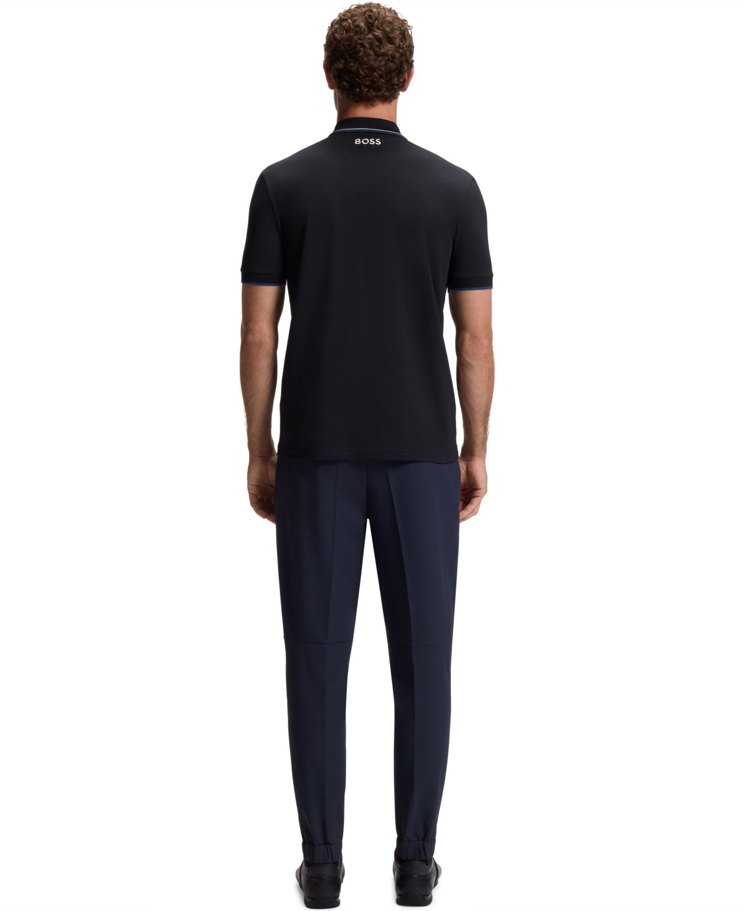 Men's Cotton-Blend Polo Shirt