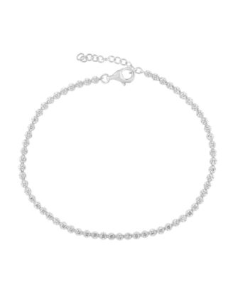 Lab-Grown Diamond Tennis Adjustable Bracelet (1 ct. t.w.) in 14k White Gold