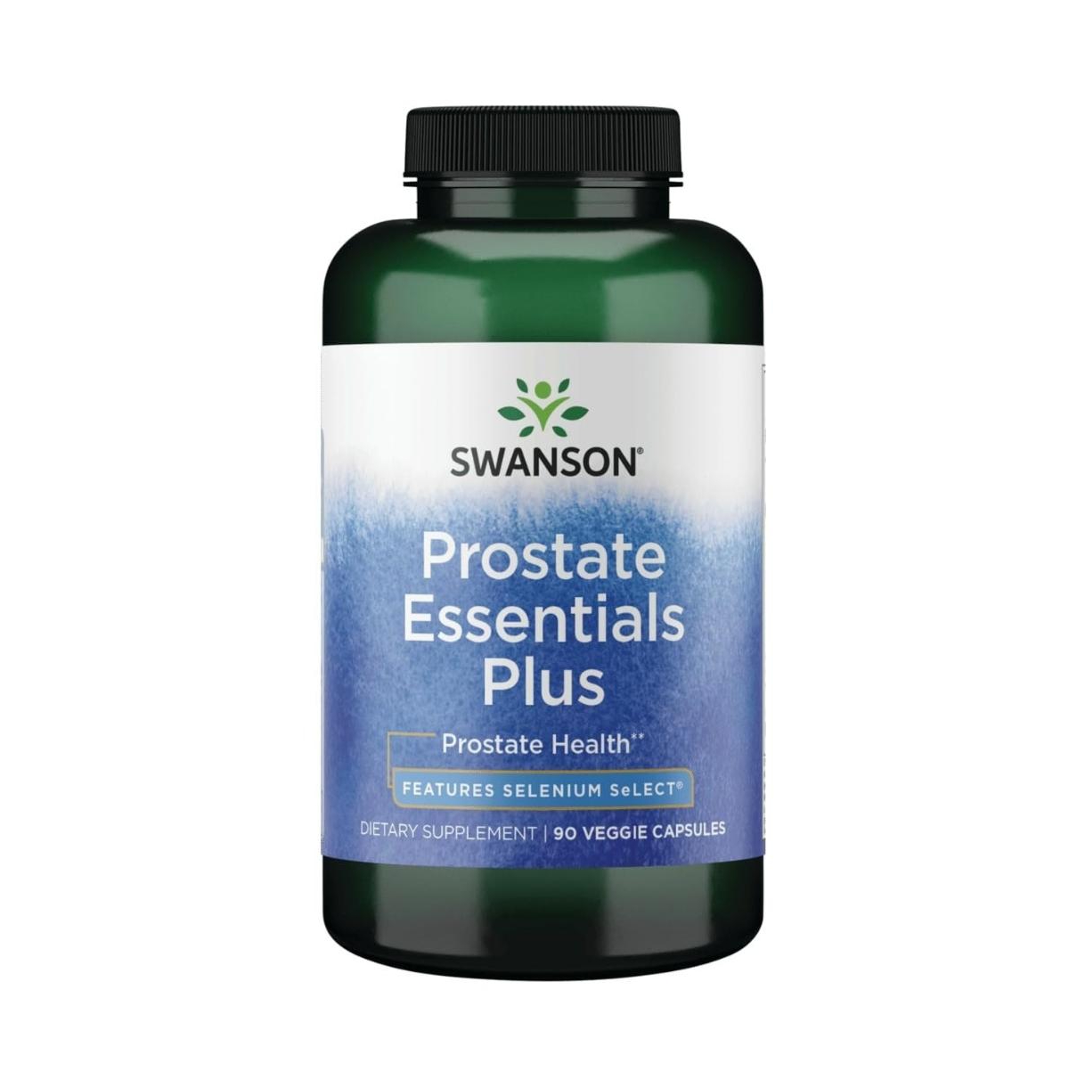 Swanson Prostate Essentials Plus Herbal Supplement, 90 Veggie Capsules