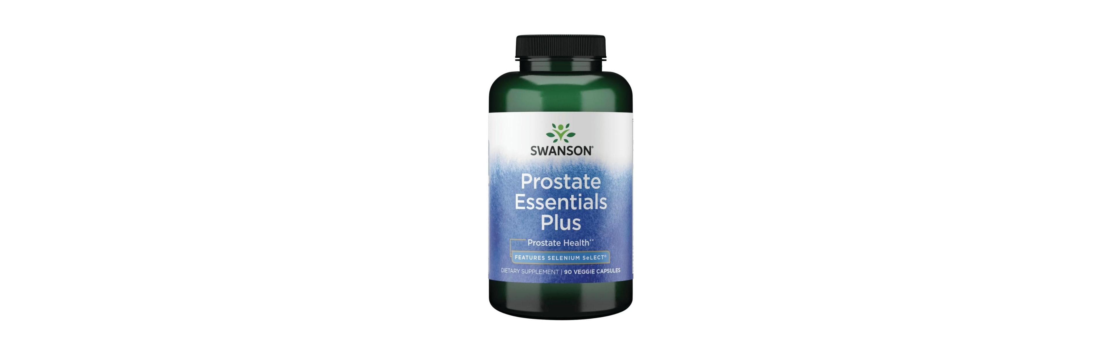 Swanson Prostate Essentials Plus Herbal Supplement, 90 Veggie Capsules