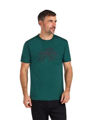 Men's Embroidered Union Jack Bull T-Shirt