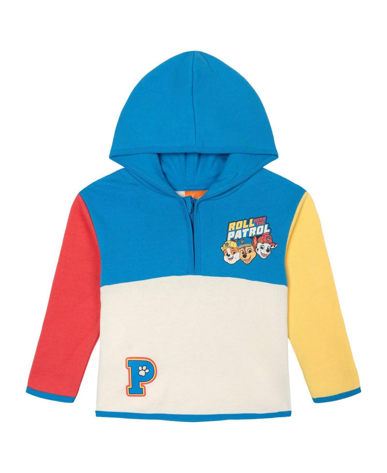 Boys' 5 - 12 Fleece Quarter-Zip Hooded Sweatshirt