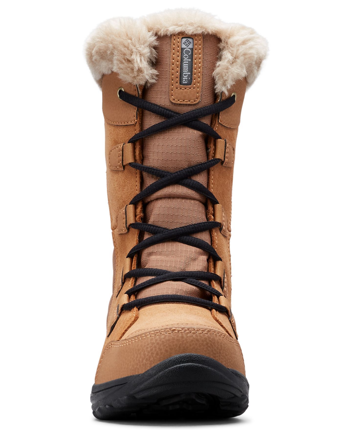 Женские ботинки Columbia Ice Maiden™ II Tall Cold Weather, цвет: Чёрный — фото 8