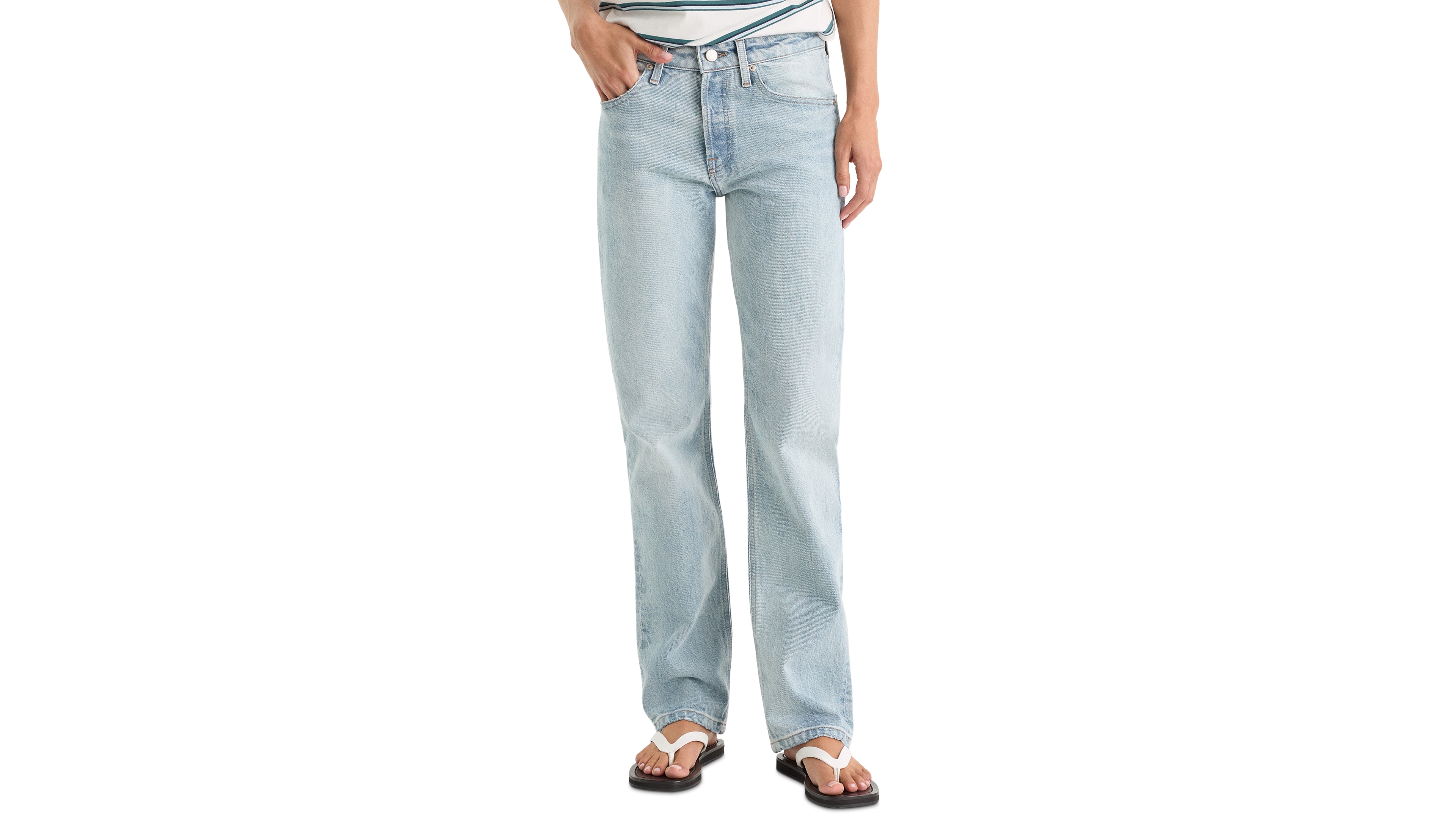 Good American Women's Vintage Straight Jeans