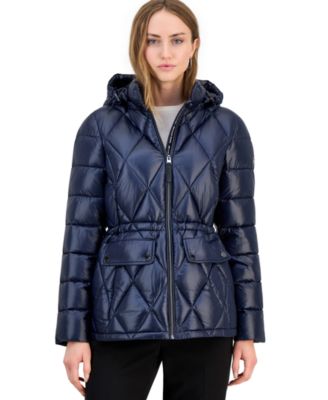 Women's Hooded Anorak Packable Puffer Coat