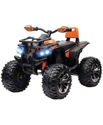 Kids Ride-On ATV, Headlights, Music, 12V for Supervised Play at Home ages 37 to 60 months