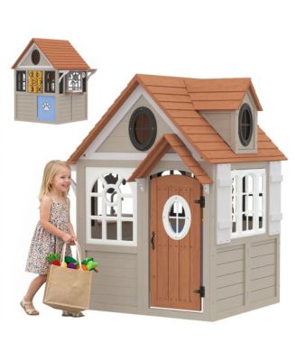 Kids Outdoor Playhouse for Supervised Play at Home ages 2 years and up